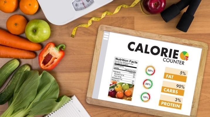 מחשבון הערכת קלוריות ואחוזי שומן - תמונת המחשה